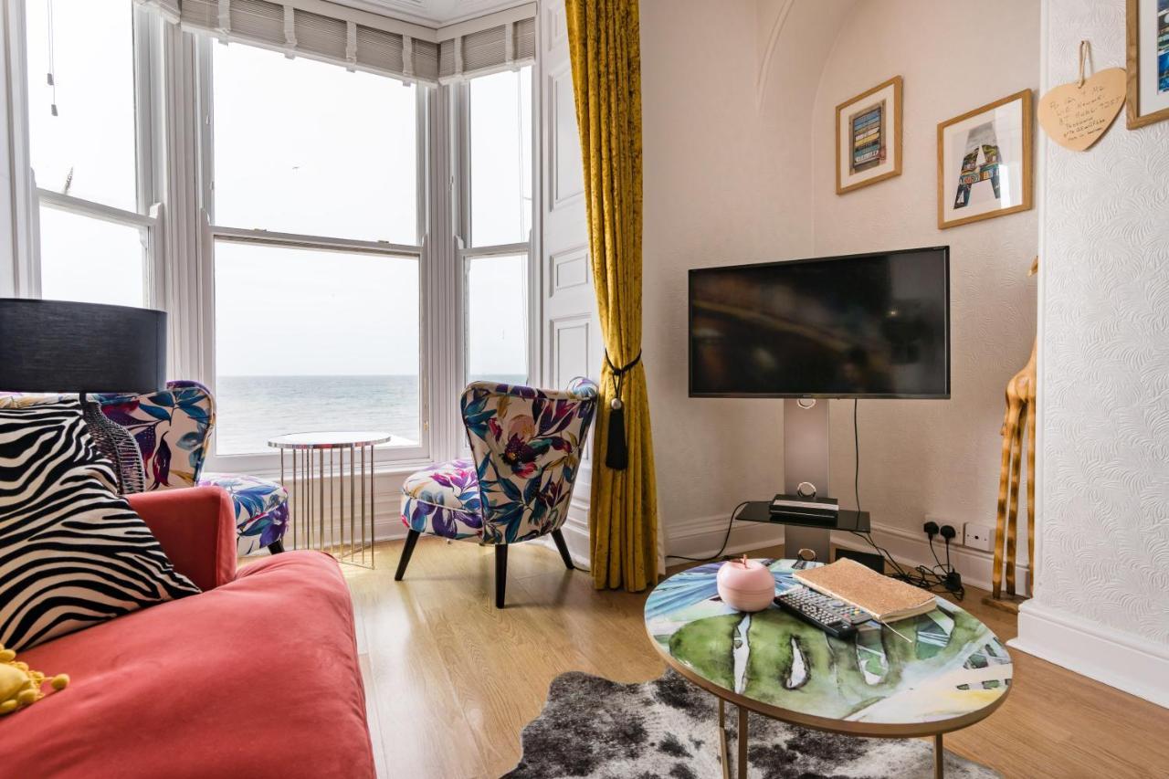 Sea View Ar Lan Y Mor Luxury Apartment Aberystwyth Zewnętrze zdjęcie