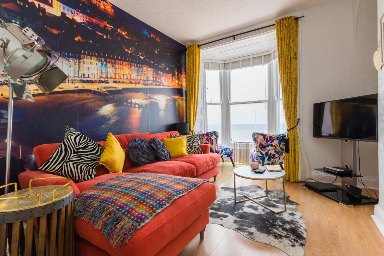 Sea View Ar Lan Y Mor Luxury Apartment Aberystwyth Zewnętrze zdjęcie